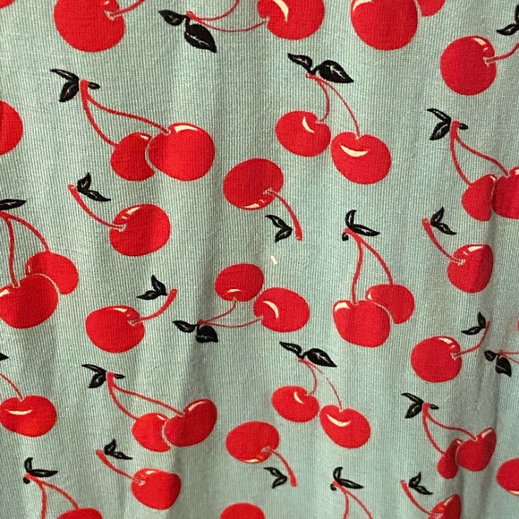 Sourpuss cherries dress (fits small) - Picture 6 of 11